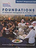 Book Foundations of Restaurant Management and Culinary Arts, Level 2 (Teacher's Wraparound Edition) by National Restaurant Association (2011-05-03) free