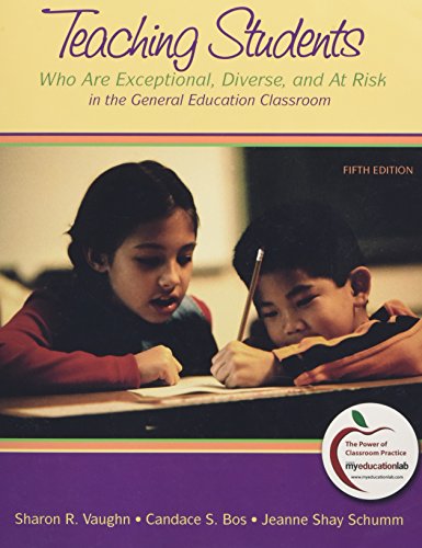 Book Teaching Students Who Are Exceptional, Diverse, and At Risk in the General Education Classroom + Myeducationlab free