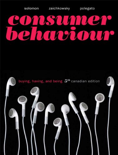 Book Consumer Behaviour: Buying, Having, and Being, Fifth Canadian Edition with MyMarketingLab (5th Edition) free