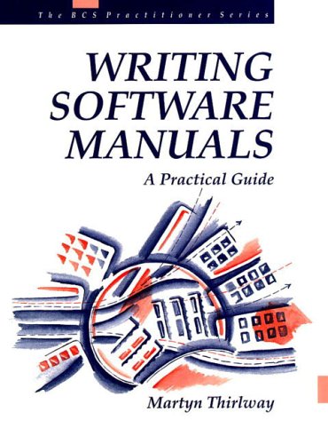 Book Writing Software Manuals: A Practical Guide free