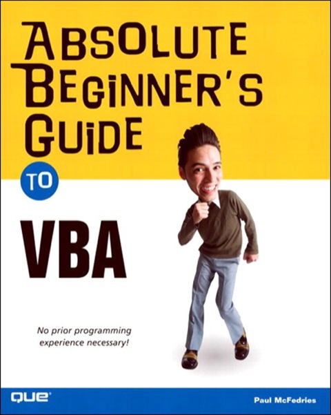 Book Absolute Beginner's Guide to VBA free