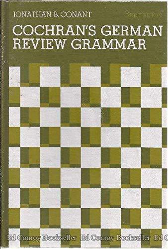 Book Cochran's German review grammar free