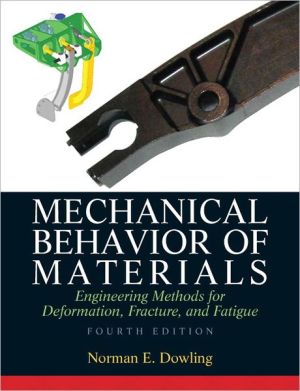 Book Mechanical Behavior of Materials (4th Edition) free