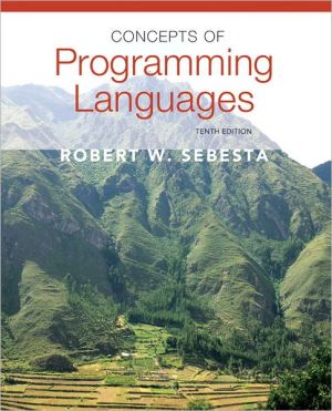 Book Concepts of Programming Languages (10th Edition) free