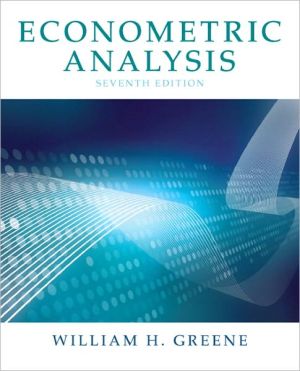 Book Econometric Analysis (7th Edition) free