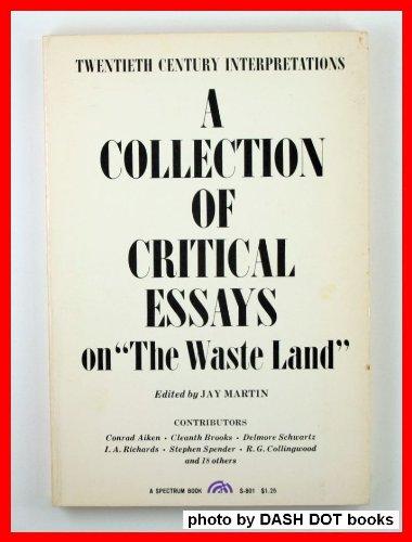 Book A Collection of Critical Essays on 'the Waste Land.' (20th Century Interpretations) free