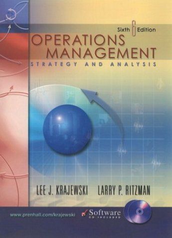 Book Operations Management: Strategy and Analysis free