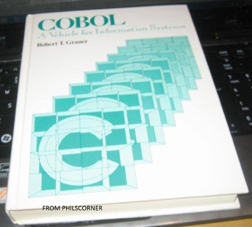Book Cobol, A Vehicle For Information Systems (prentice-hall Software Series) free