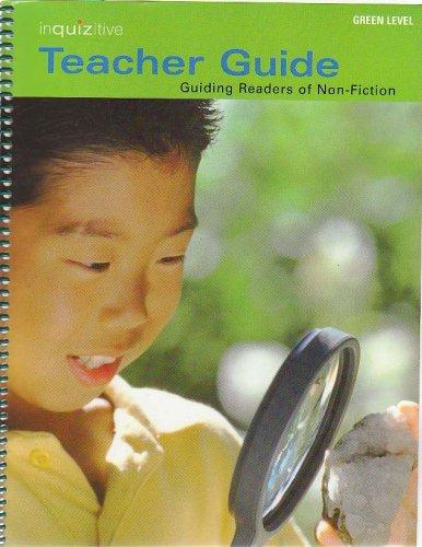 Book Green Level Inquizitive Teacher Guide: Guiding Readers Of Non-fiction free