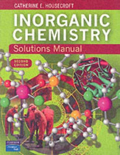 Book Solutions Manual for Inorganic Chemistry free