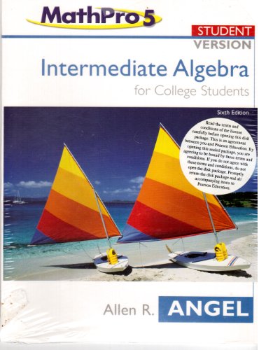 Book Intermediate Algebra for College Students free
