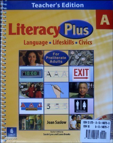 Book Literacy Plus a Teacher's Edition 'a' Kit free