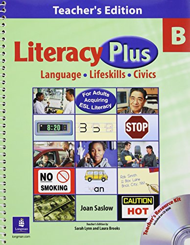 Book Literacy Plus, Level B: Language, Lifeskills, Civics (Teacher's Edition) free