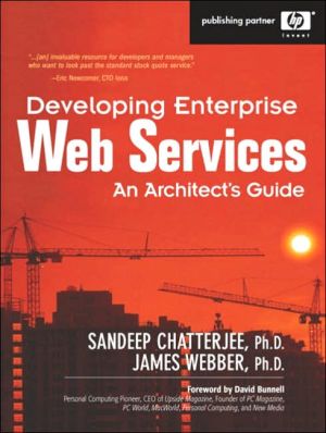 Book Developing Enterprise Web Services: An Architect's Guide: An Architect's Guide free