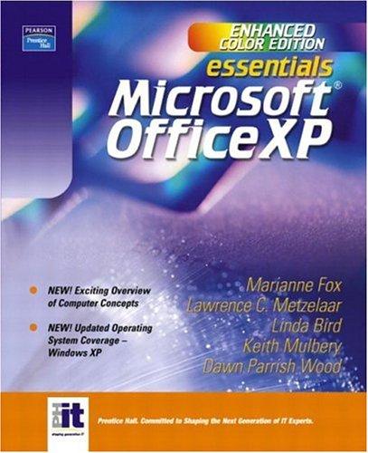 Book Essentials Enhanced Office Xp Text (Essentials Series: Microsoft Office XP) free