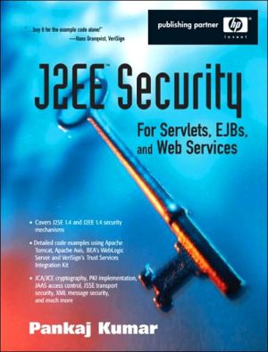 Book J2EE Security for Servlets, EJBs, and Web Services free