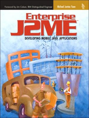 Book Enterprise J2Me: Developing Mobile Java Applications free