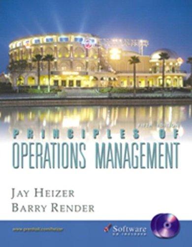 Book Principles of Operations Management free