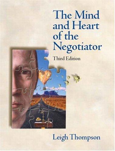 Book The Mind and Heart of the Negotiator free