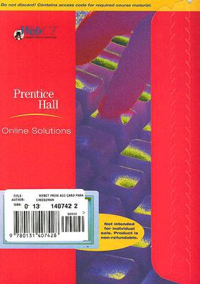 Book Webct Premium Access Code Card free