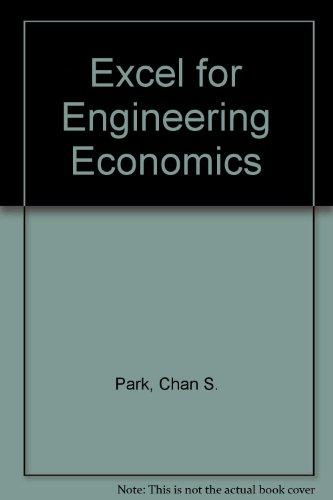 Book Excel for Engineering Economics free