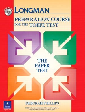 Book Longman Preparation Course For The TOEFL Test and CD-ROM free