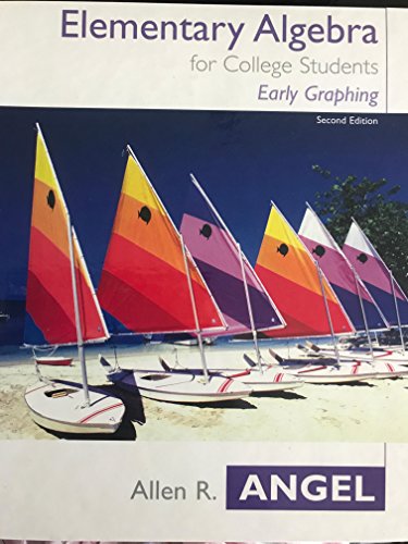 Book Annotated Instructor's Edition Elementary Algebra for College Students- Early Graphing free
