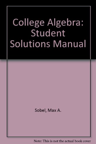 Book College Algebra free