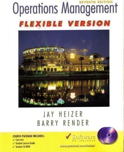 Book Operations Management: Flexible Edition free