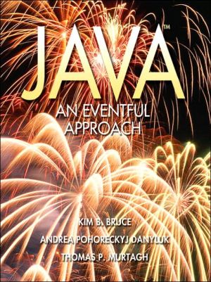 Book Java: An Eventful Approach free