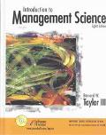 Book Introduction to Management Science free