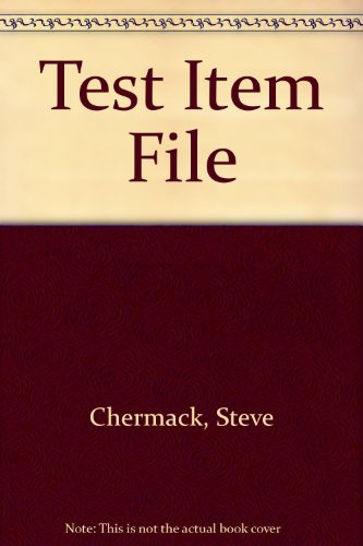 Book Test Item File Steven Chermak Criminal Justice A Brief Introduction (fifth Edition) free