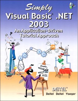 Book Simply Visual Basic.NET 2003: An Application-Driven Tutorial Approach free
