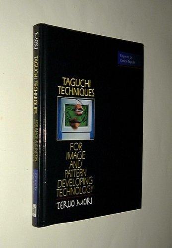 Book Taguchi Techniques for Image and Pattern Developing Technology free
