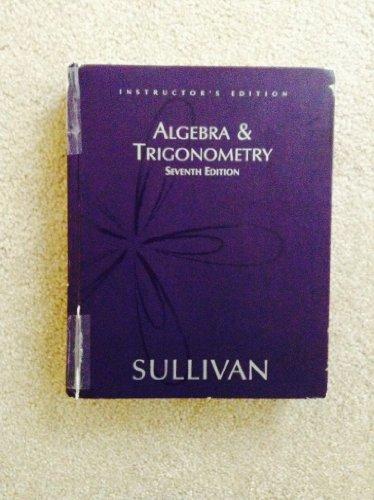Book Algebra & Trigonometry (Instructor's Edition) free