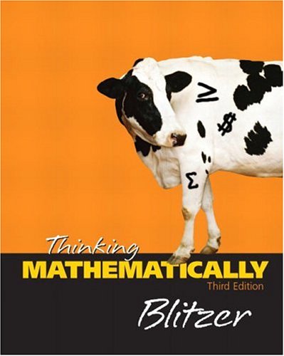 Book Thinking Mathematically free