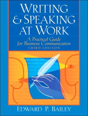 Book Writing and Speaking at Work: A Practical Guide for Business Communication (3rd Edition) free