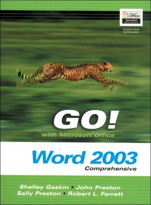 Book Go! With Microsoftoffice Word 2003: Comprehensive free