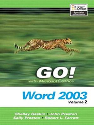 Book Go! with Microsoft Office Word 2003 Volume 2 free