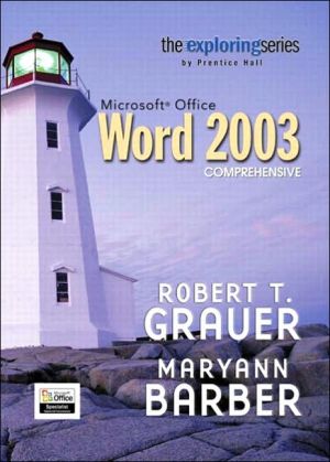 Book Microsoft Office Word 2003: Comprehensive (The Exploring Office Series) free