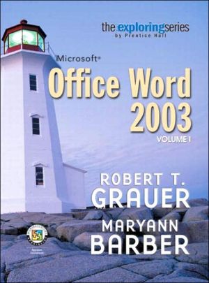 Book Exploring Microsoft Word 2003 Volume 1 (6th Edition) (v. 1) free