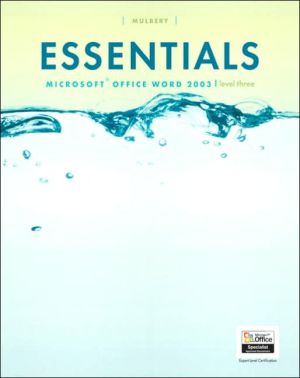 Book Essentials: Microsoft Word 2003 Level 3 (4th Edition) (Essentials Series for Office 2003) free