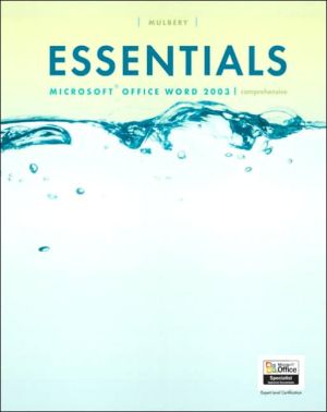 Book Essentials: Microsoft Word 2003 Comprehensive (4th Edition) (Essentials Series for Office 2003) free