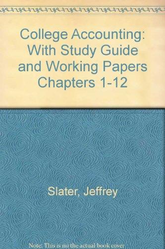 Book College Accounting: A Practical Approach, Chapters 1-12 free