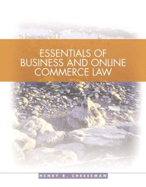 Book Essentials of Business Law (Paperback)--by Henry R. Cheeseman [2005 Edition] ISBN: 9780131440470 free