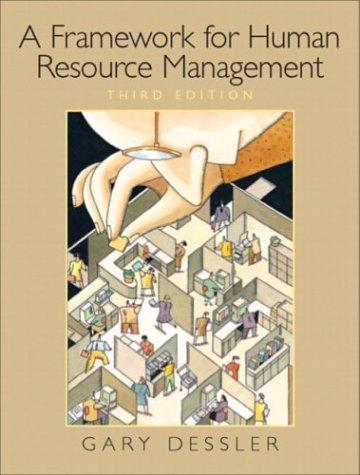 Book A Framework for Human Resource Management free