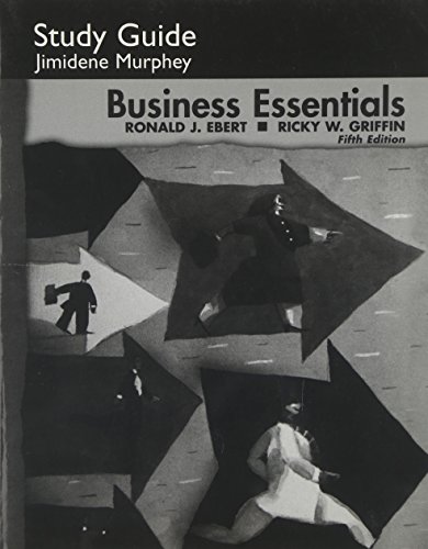 Book Study Guide for Business Essentials, 5th ed. free