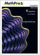 Book Supplement: Mathpro5 Student - Prealgebra 4/E free