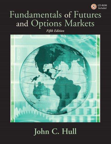 Book Fundamentals Of Futures And Options Markets (Prentice Hall Finance) free