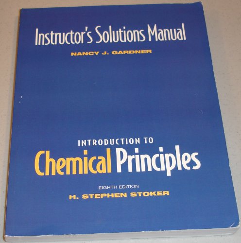 Book Instructor's Solutions Manual (Introduction to Chemical Principles) free